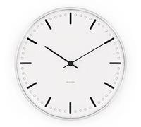 Arne Jacobsen Clocks Horloge murale Arne Jacobsen City Hall Blanc. Ø16 cm