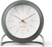 Arne Jacobsen Clocks Horloge de table AJ Bankers Ø11 cm Gris foncé