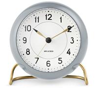Arne Jacobsen Horloge de Table Gris 11 cm