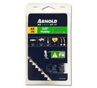 Arnold 1191-X1-0001 Hobby Chaîne De Tronçonneuse 44 Maillons Entraîneurs 1,52 Mm (3/8"") X 1,1 Mm 30 Cm G