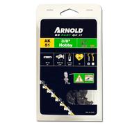 Arnold 1191-X1-5033 Hobby Chaîne De Tronçonneuse 33 Entraîneurs 1,52 Mm (3/8"") X 1,3 Mm 20 Cm
