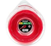 Arnold Fil pour coupe-bordure 1082-U – 2 mm x 97,5 m – rond torsadé rouge
