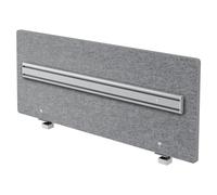 ARO | Panneau de séparation acoustique + glissière Orga - Accessoires 120 cm Gris Chiné