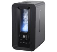AROEVE 5L Humidificateur d'air Chambre Brume Froide 50H/25dB Silencieux, Noir