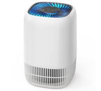 AROEVE Purificateur d'Air avec Filtre HEPA H13 à 3 Étages, Pour Chambre 20m², Silencieux 22 dB & Économie d'Énergie 5W, Élimine Pollen Fumée Poils d'Animaux, Fonction Aromathérapie