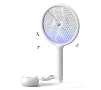 AROEVE Raquette Electrique Insectes 2-in-1 Anti Moustique 4000V 1200mAh