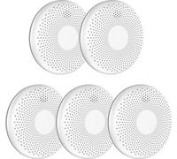 Aroha Safety Pro Détecteur Combiné avec Fumée et Monoxyde de Carbone - Batterie de 10 Ans - Alarme Incendie & Alarme de Monoxyde de CO - 5 pièces