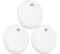 Aroha Safety Pro Détecteur Combiné avec Fumée et Monoxyde de Carbone - Batterie de 10 Ans -Alarme Incendie & de Monoxyde de CO Sleep Line - 3 pièces
