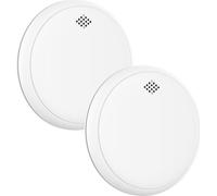 Aroha Safety Pro Détecteur Combiné avec Fumée et Monoxyde de Carbone - Batterie de 10 Ans -Alarme Incendie & de Monoxyde de CO Sleep Line - 2 pièces