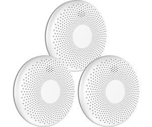 Aroha Safety Pro Détecteur Combiné avec Fumée et Monoxyde de Carbone - Batterie de 10 Ans - Alarme Incendie & Alarme de Monoxyde de CO - 3 pièces