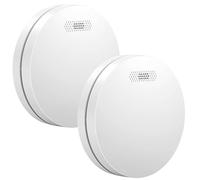 Aroha Safety Pro Détecteur de Fumée - Batterie 10 Ans - Alarme Incendie - Lot de 2