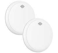 Aroha Safety Pro Détecteur Fumée & CO Sleep Line - Batterie 10 Ans - Lot de 2