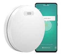 Aroha Smart Connect Détecteur de Fumée Connecté - Batterie de 10 Ans - Alarme Incendie WiFi avec Smart Life & Tuya