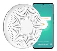 Aroha Smart Connect Détecteur Fumée & CO Connecté - Batterie 10 Ans - App Tuya & Smart Life