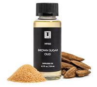 Aroma by Lulu - Brown Sugar & Oud - Huile parfumée de luxe pour diffuseurs d'air froid sans eau - Mélange d'huiles parfumées d'aromathérapie pour la maison ou le bureau