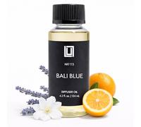 Aroma by Lulu - Huile parfumée de luxe bleu de Bali pour diffuseurs d'air froid sans eau - Mélange d'huiles parfumées d'aromathérapie pour la maison ou le bureau