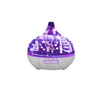 Aroma Night Light 3D par ultrasons Diffuseur Huile Essentielle Aromathérapie Humidificateur