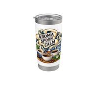 AROMA SPOON CALM Dégustation calme du café Gobelet isotherme en acier inoxydable double paroi