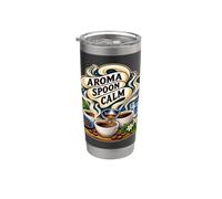 AROMA SPOON CALM Dégustation calme du café Gobelet isotherme en acier inoxydable double paroi