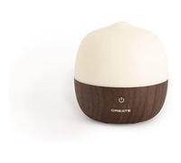 AROMA STUDIO - Diffuseur d'arômes, humidificateur et éclairage LED - Bois foncé Bois foncé G