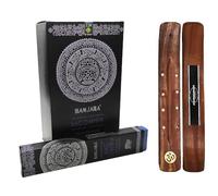 Aromasenses - Encens Banjara 15 grammes Sahumerium - Boîte complète de 12 sachets de 15 grammes chacun. (NAG Champa)