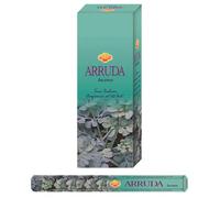AROMASENSES Encens de Rue Hexagonal Sac | Coffret encens avec 6 Tubes de 20 Bâtonnets | Parfum Herbacé et Protecteur | Idéal pour Méditation, Bien-Être et Protection Énergétique | Arôme Persistant