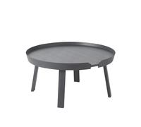 Muuto Table Around grande anthracite (gris)