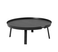 Around Coffee Table Noir Extra Grand