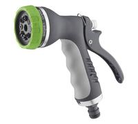 AROZ Pistolet d'arrosage pomme multijet automatique bi-matière