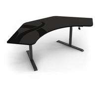 Bureau de jeu Arozzi Arena Angelo - Métal Foncé