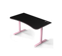 Arozzi Arena Bureau Gamer Medium Rose | 140x76 cm, tapis de souris microfibre, gestion des câbles, pieds en acier robustes, pour petits espaces
