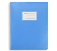 Arpan Classeur de présentation A4 62 pochettes 124 pages Couverture souple Bleu