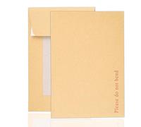 Arpan Paper24 Lot de 100 enveloppes cartonnées à dos en carton rigide Format A6 C6 162 x 114 mm