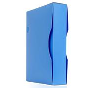 Arpan - Porte-documents avec 150 pochettes, 300 pages, bleu, format A4