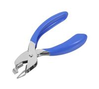 Arrache-agrafe Portatif Bleu en Plastique pour Bureau et École | Léger, Retrait sans Dommage, Format Compact, Usage Bureau et École, Maniement Facile