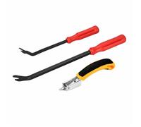 Arrache-clous / Agrafeuse tapissier - AIMOONSA - Pack 3 pièces - Acier trempé - Poignée ergonomique - Multi-usages
