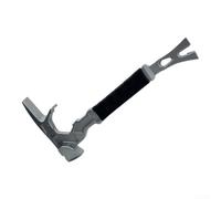 Arrache-clous pour professionnel avec Aimant Intégré - Barre de Levier pour Démolition et Travaux du pour bois - Kit Outils Résistant 32x15cm