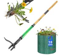 Arrache-mauvaises herbes désherbeur - Long manche - Extracteur de racines - Pour pelouse et jardin