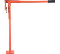 Arrache-poteaux - Arrache-poteaux en T en acier - Capacité de charge 300 kg - Hauteur 91,4 cm - Pour poteaux de clôture et panneaux ronds, souches d'arbres - Manuel avec effet de levier - Chaîne non i