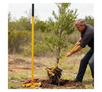 Arrache Souche Pour Jardin Et Exploitation Agricole,arrache Moyeu | Extracteur De Poteaux De Clôture,Petit Outil D'extraction De Souches D'arbres,mâchoire Réglable À 4 Vitesses