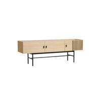 Woud Table d'appoint Array. 150 cm Chêne pigmenté blanc