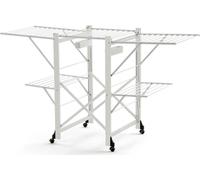 ARREDAMENTI GABBIANO Drying rack on wheels - 175 x 67 cm White