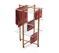 Arredamenti Italia, 695 Karisma, Étendoir à Linge, Bois, Marron, 80 x 68 x 133 cm