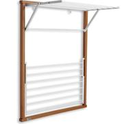 Arredamenti Radiateur-séchoir à linge en bois massif 69 x 89 x 45 cm