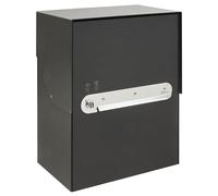 Arregui Bigpack EP2004 Boîte à Colis en Acier, pour Gros Colis 42 x 30 x 19 cm, Noir
