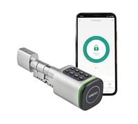 ARREGUI Cyclo Pulse Cylindre Électronique à Code & Carte, Serrure Connectée | Barillet Extérieur IP65 | Badge et Appli Bluetooth | Anti-Perçage | Profil 30x30 à 45x45 mm | Location Saisonnière | SSA210P