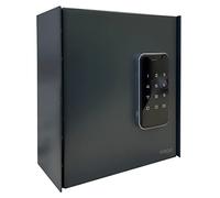 ARREGUI Keypro PLPRO14 Armoire ermeture à Code | Boite à Clef 14 Crochets Serrure electronique | Armoire de sécurité Usage partagé Clavier Tactile | Installation Facile | 22x20x10 cm | Gris