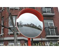 Arregui Miroir Convexe de sécurité et surveillance de 60 cm de diamètre, orange