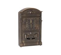 Boîte aux lettres - Domus - 2151/B - Fonte d'aluminium - Couleur Bronze - Extérieur