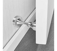 Arrêt de porte magnétique, 2 ensembles d'arrêt de porte magnétique en acier inoxydable Butoir de porte mural robuste pour portes larges